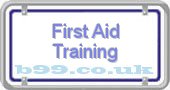 first-aid-training.b99.co.uk